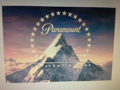 Pyramide und Dreieck ohne Auge Logo Paramount