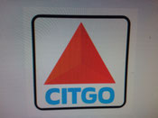 Pyramide und Dreieck ohne Auge Logo CITGO