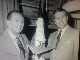 wernher von Braun walt Disney NASA